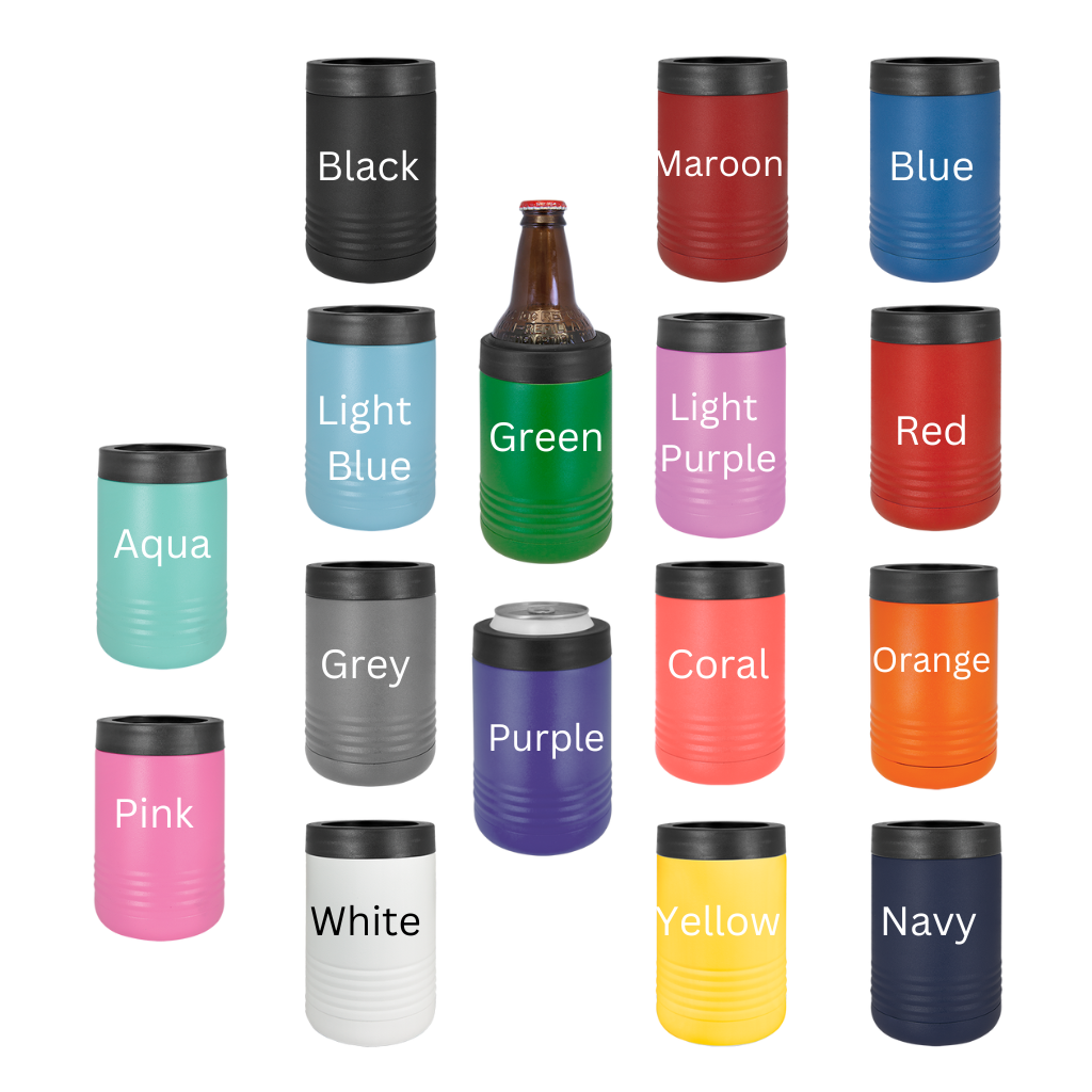 Custom Team Spirit Wear FZ United Girls Lacrosse Etched Koozies