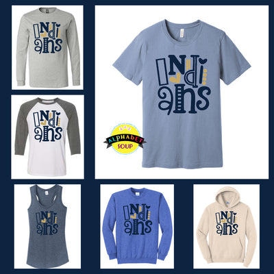 Wentzville Middle Mixed font collage of tees and sweatshirts