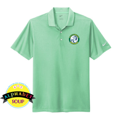 Nike polo with the Duello Elementary Logo embroidered on the left chest
