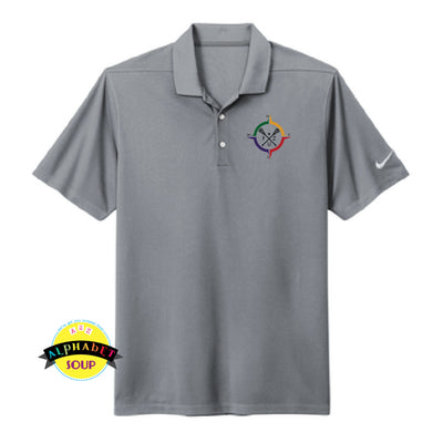 Nike Dri-Fit Polo embroidered with FZ United GIRLS High School Lacrosse logo