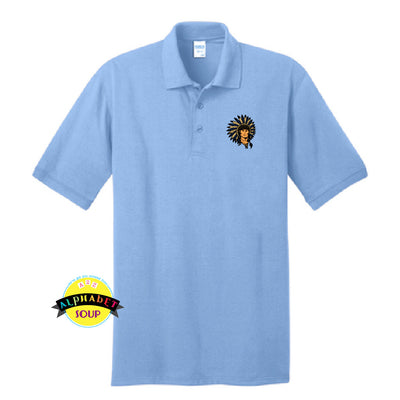 Port Authority Cotton Polo embroidered with the Wentzville Middle School logo.