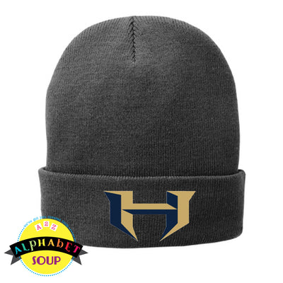 Cuff Beanie with embroidered logo
