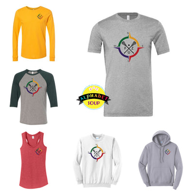 FZ United Girls HS Lacrosse Logo design tees and sweatshirts collage