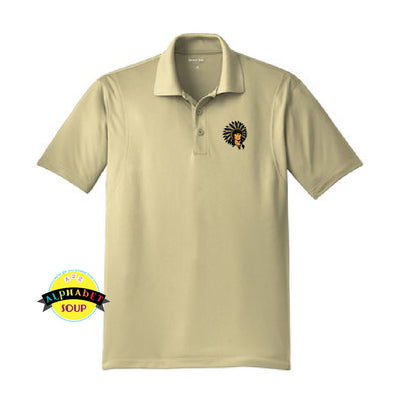 Sport-Tek performance polo embroidered with the Wentzville Middle School logo