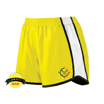 Augusta Pulse Shorts with FZ United Girls Lacrosse logo