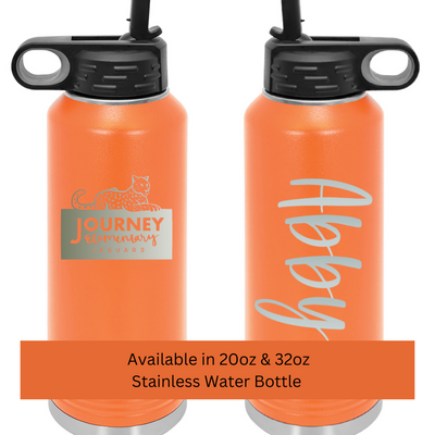 Journey Elementary Custom Spirit Wear - Stainless Water Bottles