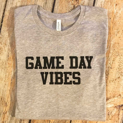 Game Day Vibes Vinyl Design Shirt