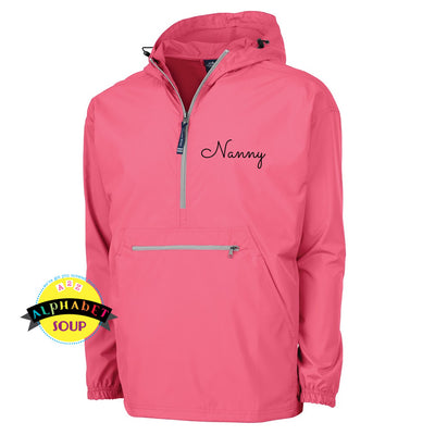 CRA pullover jacket with the Nanny on the left chest