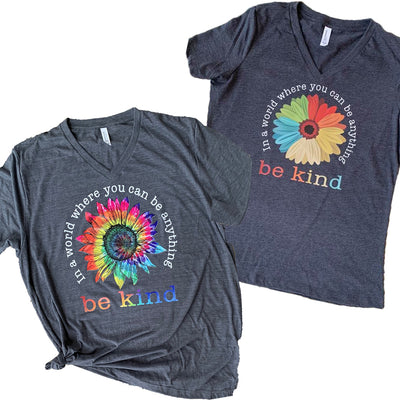 Be Kind Vinyl Design Shirt
