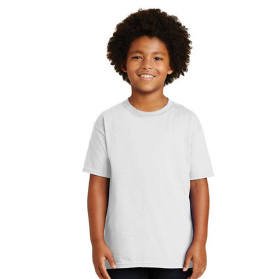 Personalized Youth Short Sleeve Tee - White