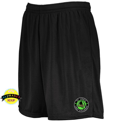 St Louis Lady Cyclones Hockey August Mesh Shorts with the Logo