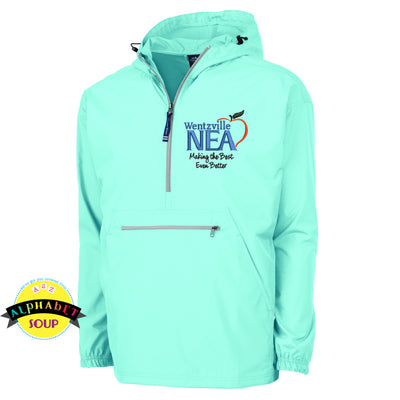 CRA Pack N Go Pullover with the Wentzville NEA Logo