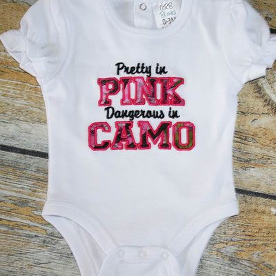 Embroidered Pretty In Pink Bodysuit