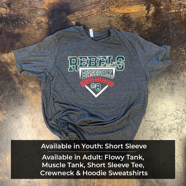 YOUTH REBELS BASEBALL JERSEY