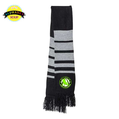 Sportsman Scarf with the Lady Cyclones Logo.