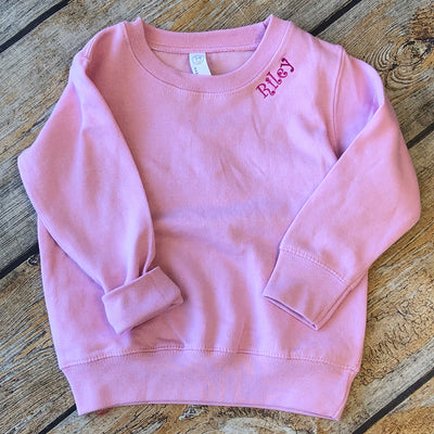 Toddler/Children's Embroidered Sweatshirt