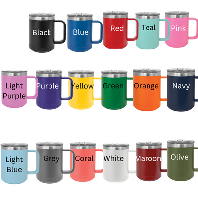 Coffee Mug Color Chart