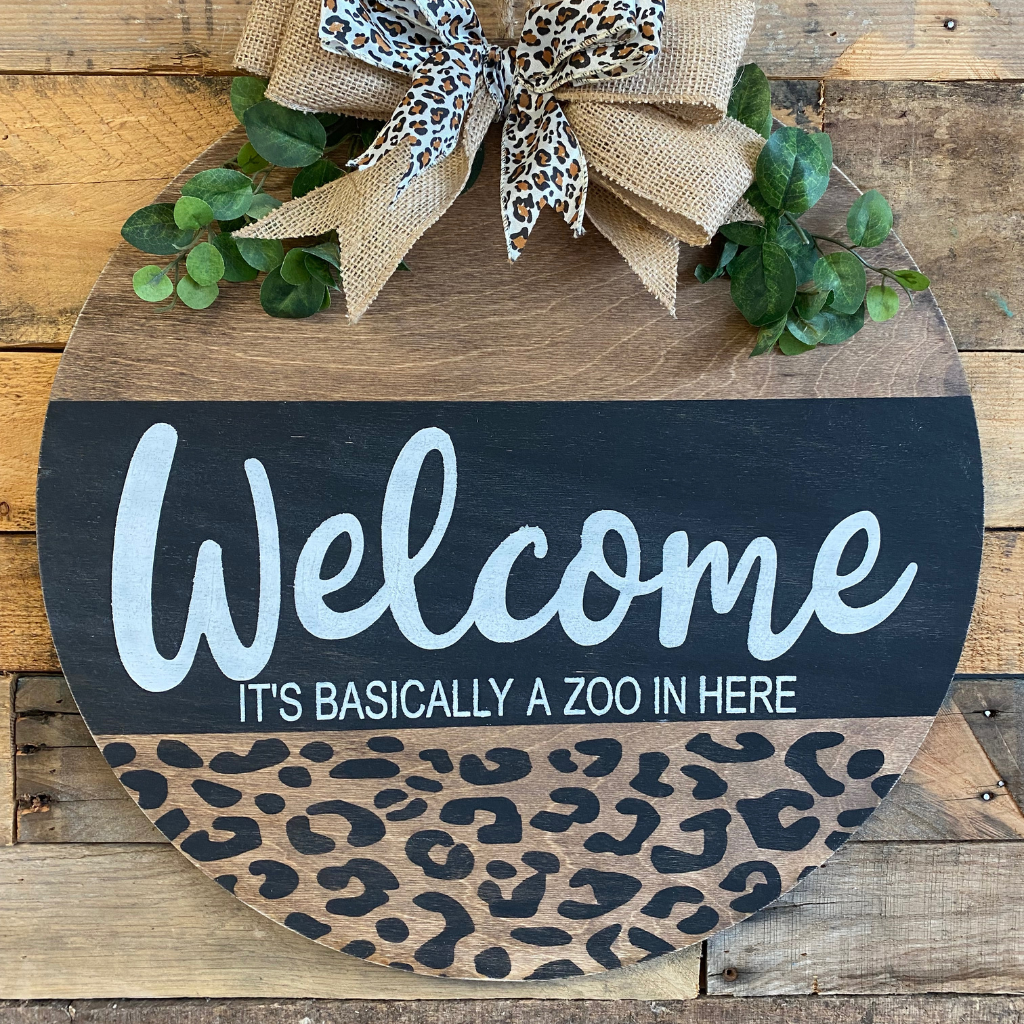 Zoo Welcome Signs