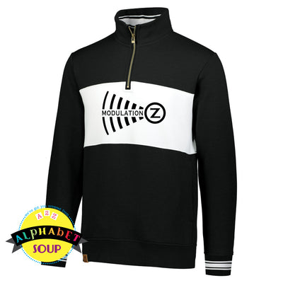 Modulation Z logo on black all american pullover
