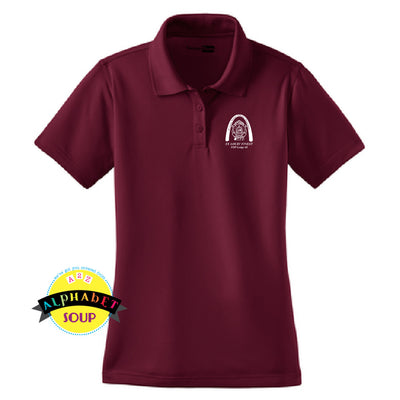 CornerStone Ladies Polo embroidered with the St Louis Police Officer Association