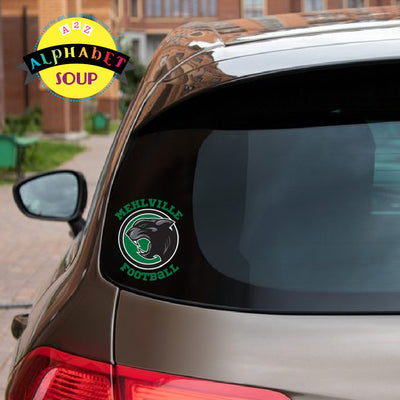 mehlville football car decal
