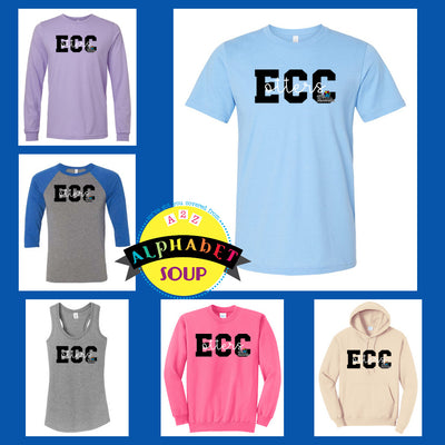 FZ ECC otters Design on tees and sweatshirts