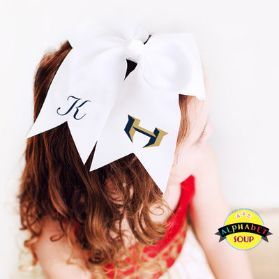 Holt Cheer embroidered bow