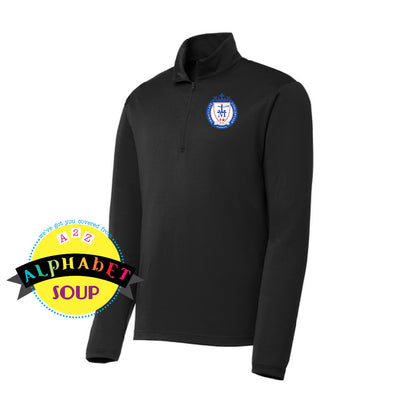 ICD Personalized 1/4 Zip PosiCharge Pullover black