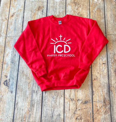 ICD Preschool Crewneck-Youth Medium