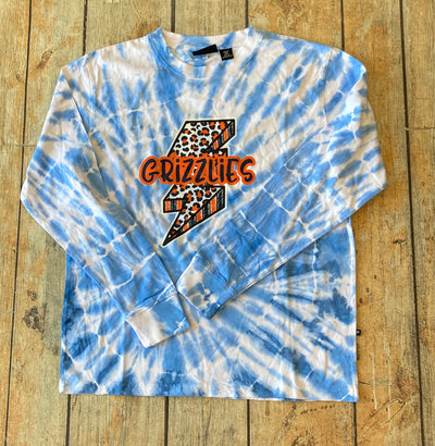 NP long sleeve tie dye