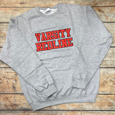 FZS Redline Grey Crewneck -Adult Large