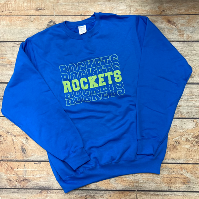 Rock Creek Elementary Blue Short Sleeve-Adult Medium