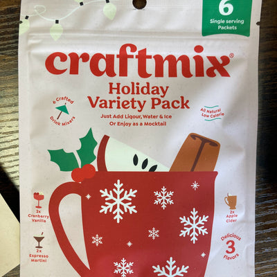 craftmix Holiday Variety Pack on a wooden surface