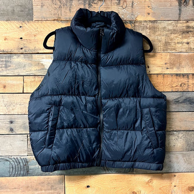 black vest ready to be worn as is or add your monogram!