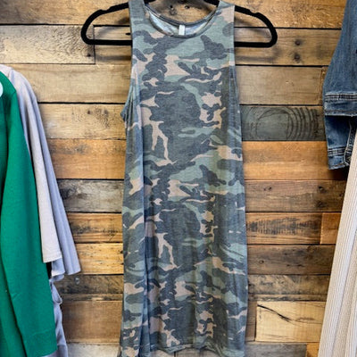 camo dress