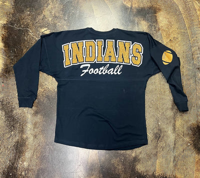Holt Indians Football design on the back of the Billboard Jersey