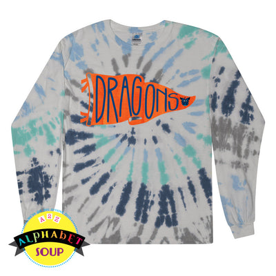 Youth and Adult colortone longsleeve tee with design of your choice 