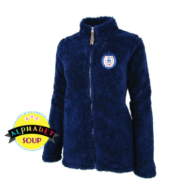 ICD Personalized Newport Fleece Jacket navy