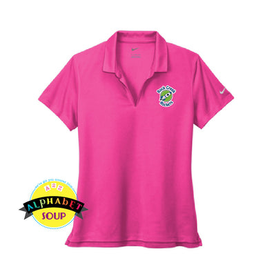 Nike ladies polo with embroidered polo