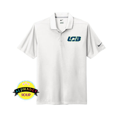 Nike Dri-Fit polo with the Lake City Baseball Club logo embroidered on the left chest.