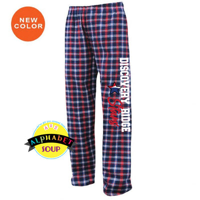 Youth and Adult Flannel Pant with Discovery Ridge Start down the leg.