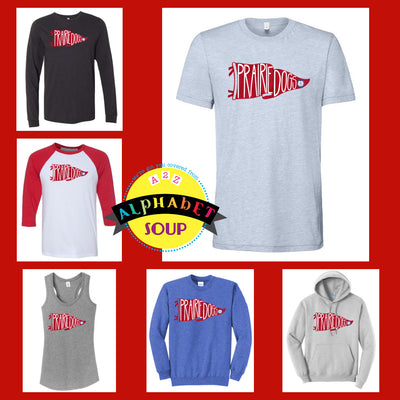 ICD Prairie Dog Pennant Design on the Tees and Sweatshirts collage