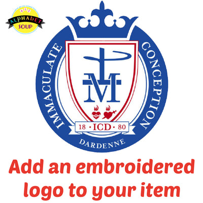 ICD Logo embroidered add on 