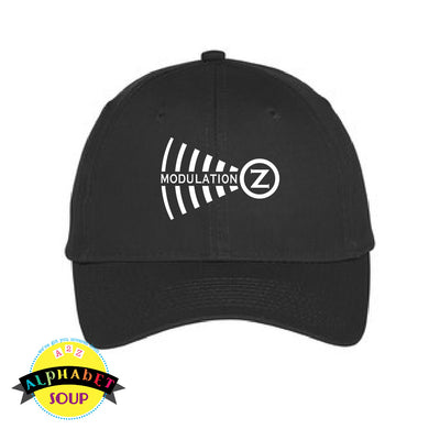 Basic black hat with Modulation Z embroidered logo