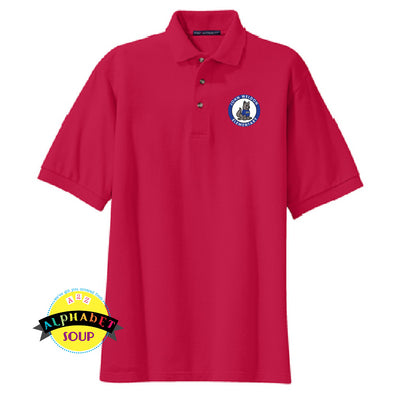 Port Authority Polo embroidered with the John Weldon Elementary Logo.