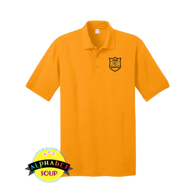 Port Authority Basic Polo embroidered with the FZE Orchestra Logo on the left chest.