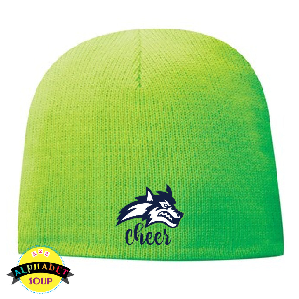 Timberland Jr. Wolves Custom Team Spirit Wear | Timberland Jr Wolves Cheer Lined Beanie ...