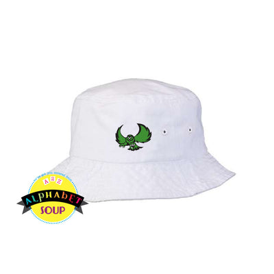 sportsman bucket hat with silex logo embroidered on front 