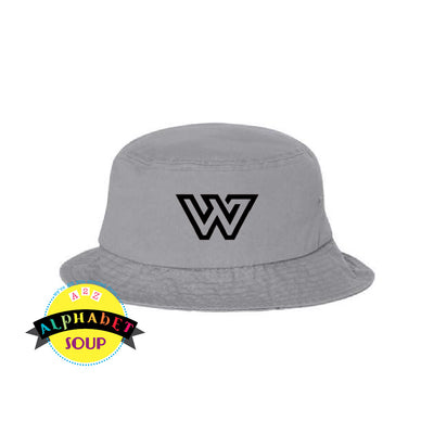 Bucket hat with WWF logo embroidered in the center