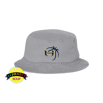 Holt basketball embroidered bucket hat